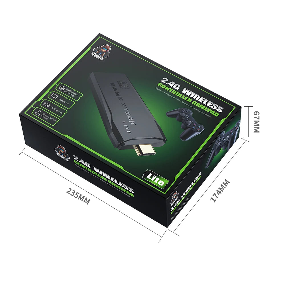 4K Video Game Stick Lite  (+10,000 Games)