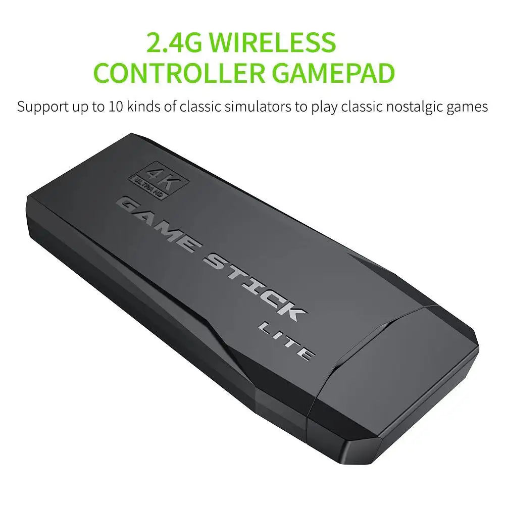 4K Video Game Stick Lite  (+10,000 Games)