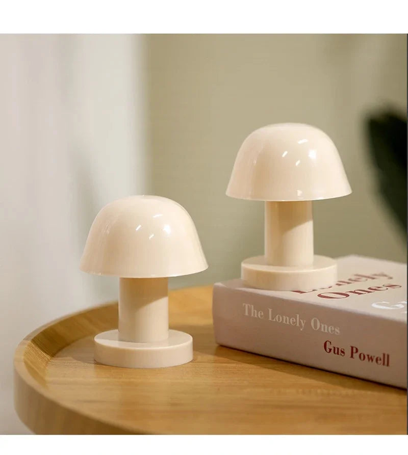 LED Mushroom Night Lamp For Desk