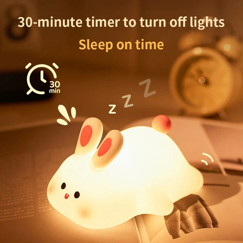 LED Cute Bunny Night Light