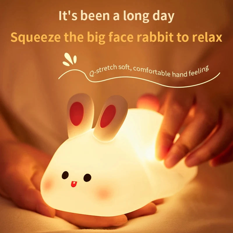 LED Cute Bunny Night Light