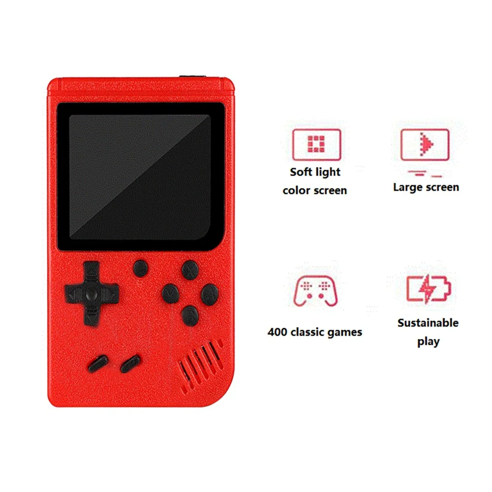 A Red Retro Classic Games Children's新品 Retro Classic Games (+400 Games) – FunKidz