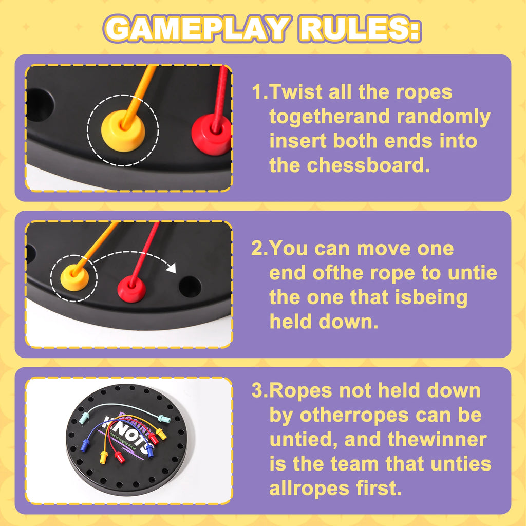 AIUAZA® rope board game