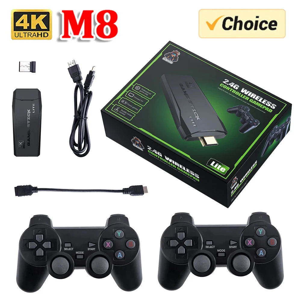 4K Video Game Stick Lite  (+10,000 Games)