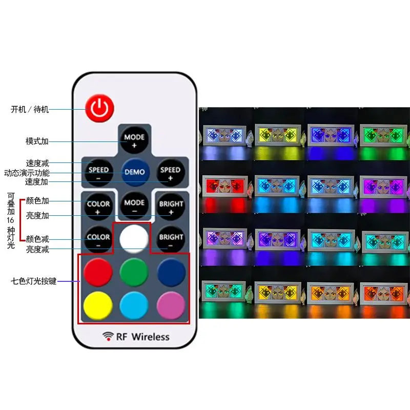 Anime Shadow Box Led Light Box