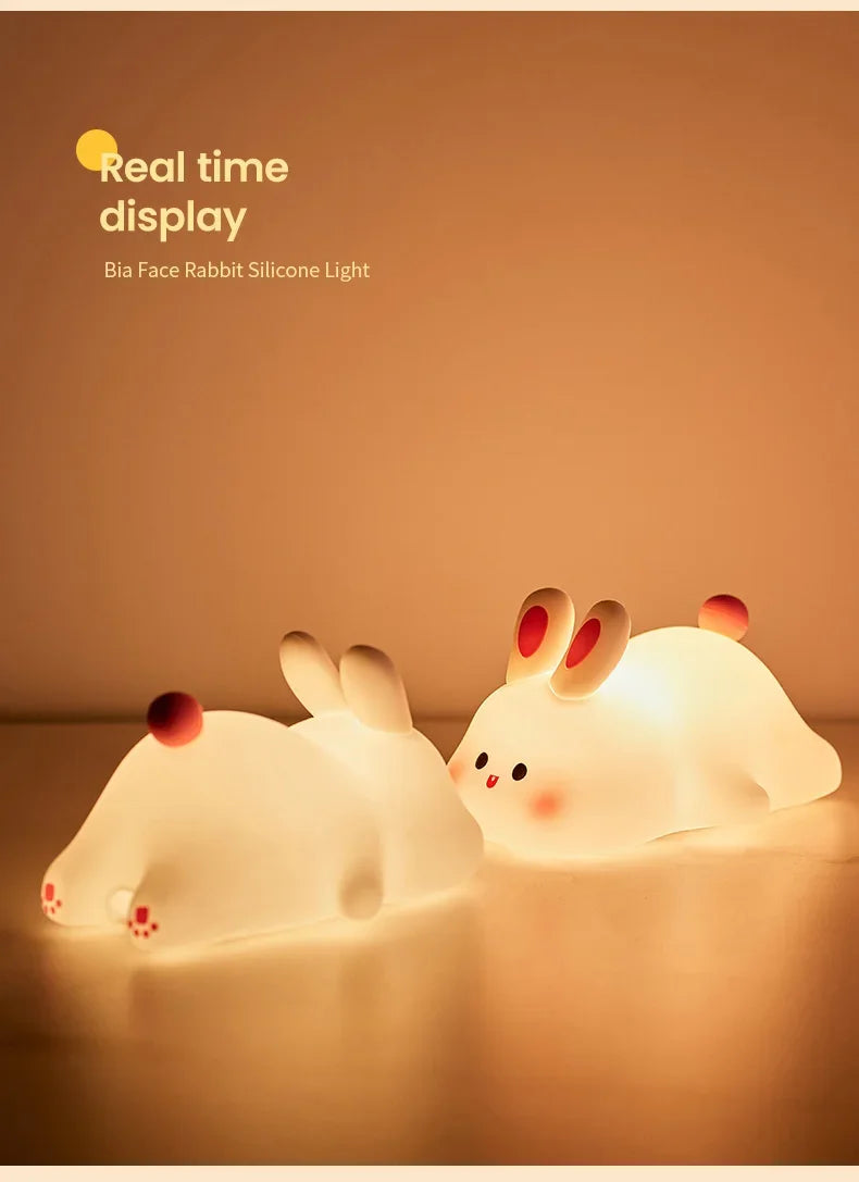 LED Cute Bunny Night Light