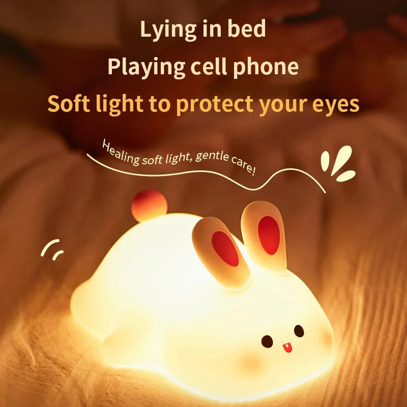 LED Cute Bunny Night Light
