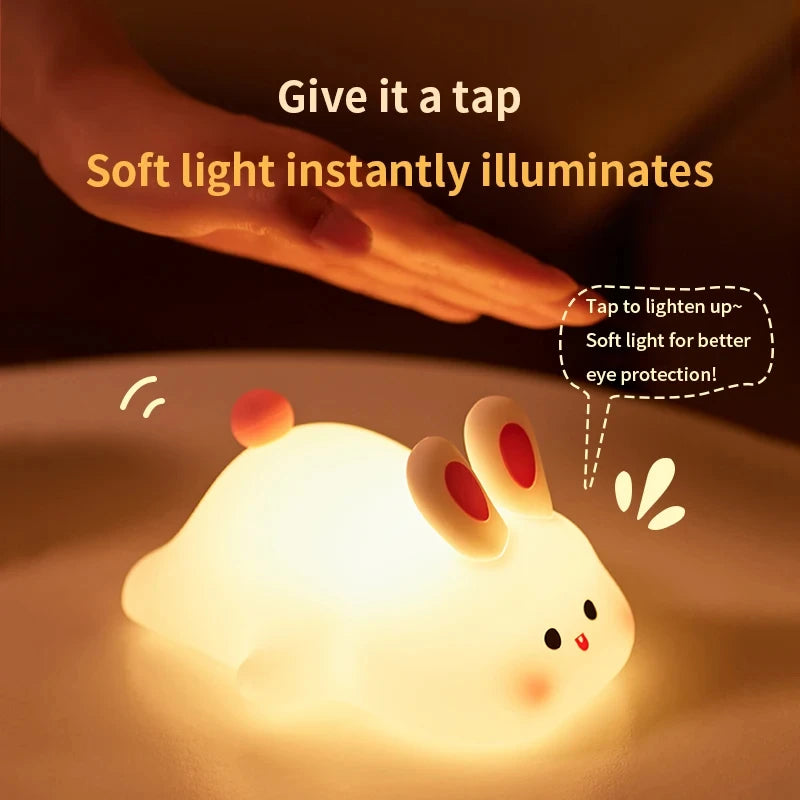 LED Cute Bunny Night Light
