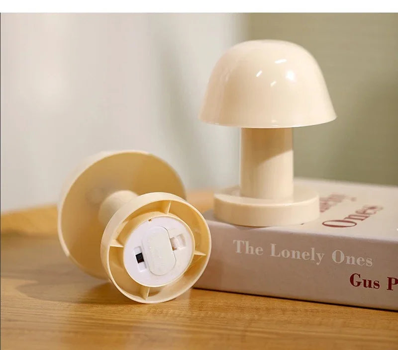 LED Mushroom Night Lamp For Desk