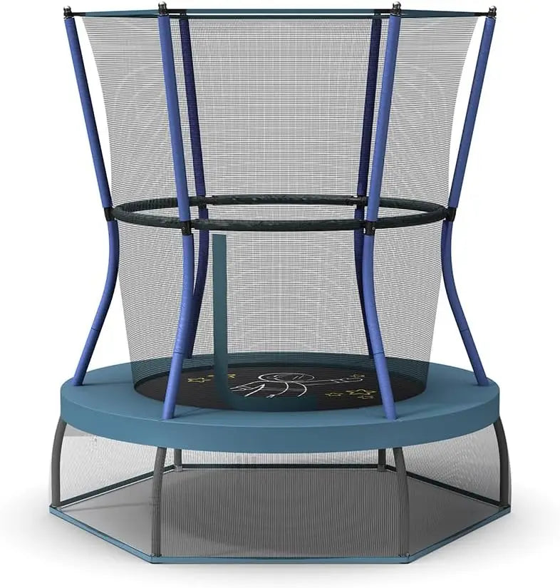 48 inch Mini Trampoline with Enclosure Net